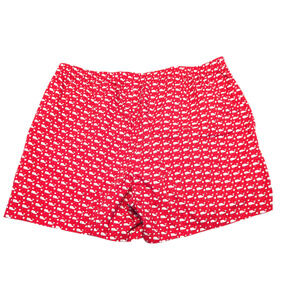 VINEYARD VINES Red Valentine Boxer Style Shorts Whale Hearts Men's XL